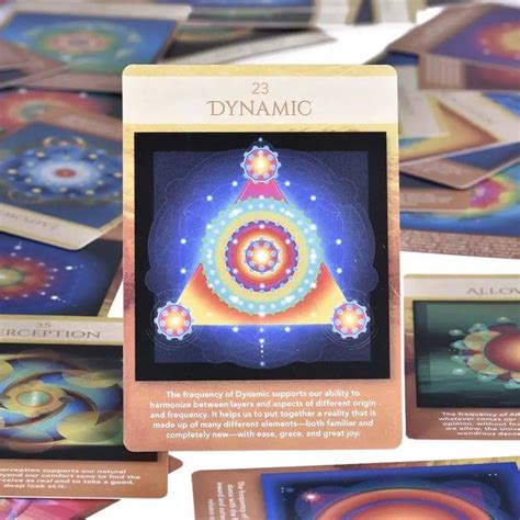 Sacred Geometry Activation Oracle Tarot Card Deck Cards Etsy