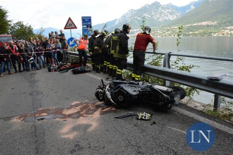 Incidente Sulla Lariana Ancora In Rianimazione Il Motociclista Di