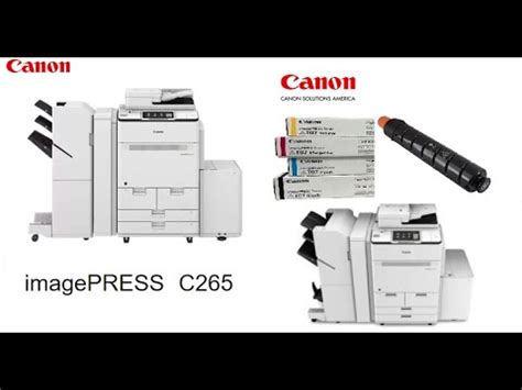 Canon ImagePRESS C265 YouTube