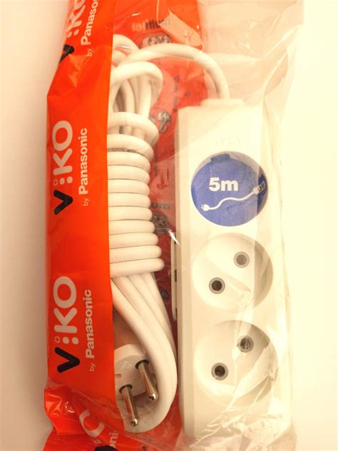 Удлинитель Viko с колодкой Multi-let на 3 гнезда без заземления 5м ...