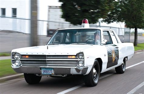 1967 Plymouth Fury I Police Cruiser Minnesota State Police Etats