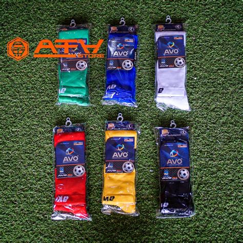 Jual Kaos Kaki Sepak Bola Futsal AVO Panjang R1 Shopee Indonesia