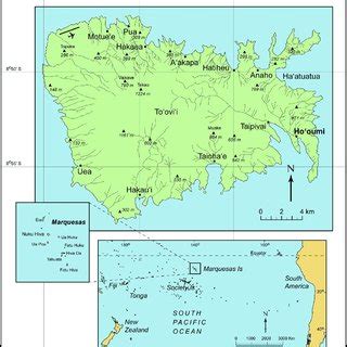 The Island Of Nuku Hiva Marquesas Islands East Polynesia Ho Oumi