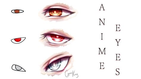 How To Draw Anime Eye Expressions // Eye Meme Speedpaint - YouTube