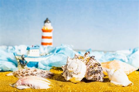 Premium Photo Objects Against Blue Background