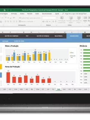 Planilha De Planejamento E Controle Da Producao Compre Produtos