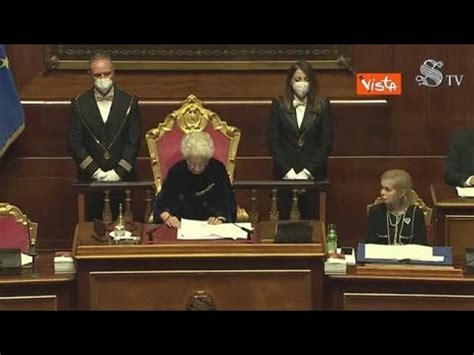 La Standing Ovation Al Senato Per Liliana Segre Allapertura Del Suo