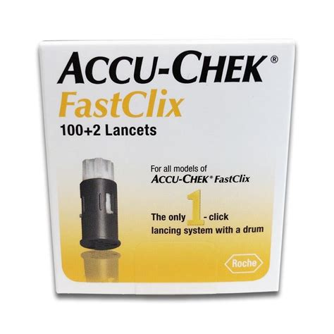 Accu Chek Fastclix 1002 Diabetic Lancet Drums Ample Medical