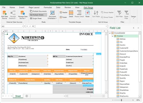 Winforms Spreadsheet Winforms Controls Devexpress Documentation