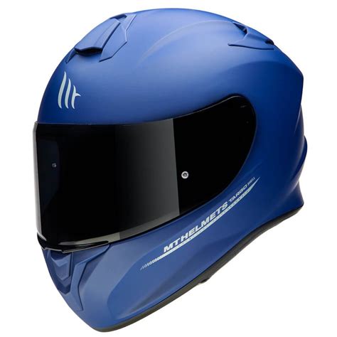 Casco Mt Targo Solid Azul Mate V Cascos