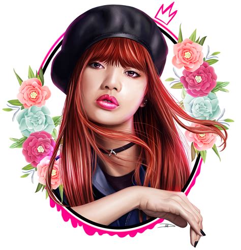 Blackpink Lisa Portrait Painting By Animefreak Denise On Deviantart