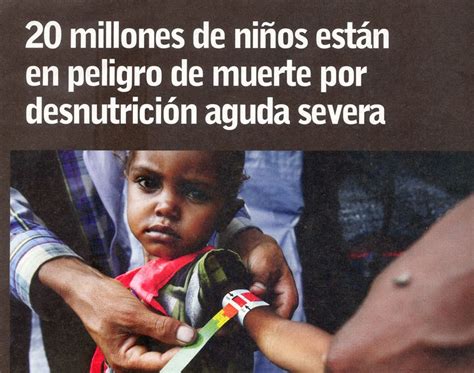 Proyecto Integrado Dinero Para La Campaña Contra La Desnutrición Infantil De Médicos Sin Fronteras