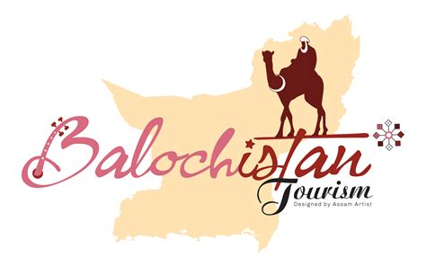 Balochistan Tourism Logo Introduced by | Assam Artist