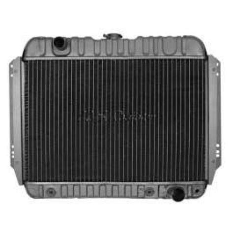 Chevelle Radiator Small Block 4 Row For Cars With Manual