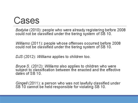Juvenile Sex Offender Update An Update On Jsorn