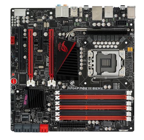 Asus Rampage Iii Gene Motherboard Lga Intel X Ddr X Dimm Max