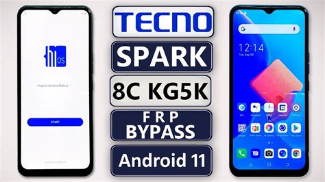 Tecno Spark 8c KG5K Android 11 Frp Bypass 2024 Without PC Tecno Spark