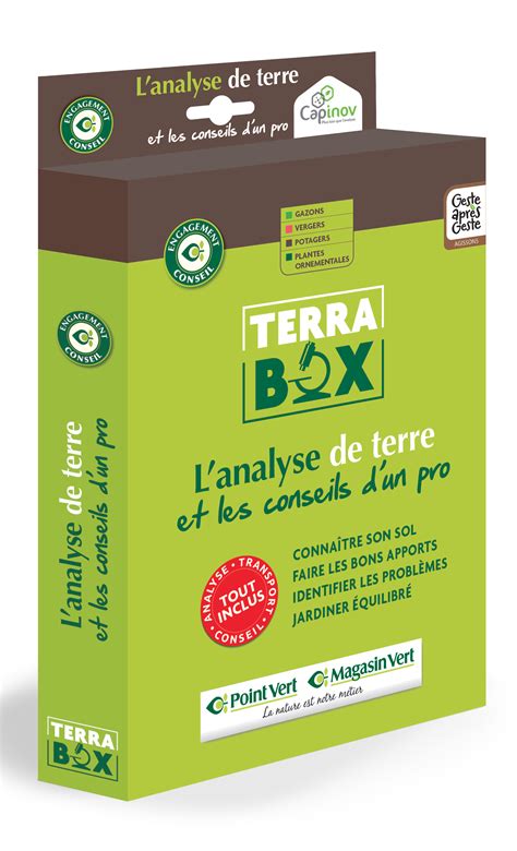 Analyse De Terre Pour Jardinier Amateur Par Capinov Terra Box