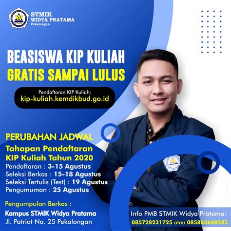 Pengumuman Pmb Stmik Widya Pratama Pekalongan