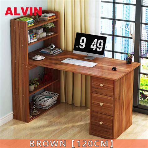 Alvin Desk Bookshelf Combination Study Table Writing Table Bookcase One