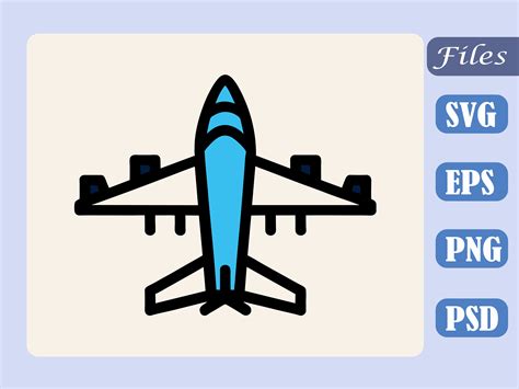 Plane Graphic by KC Production · Creative Fabrica