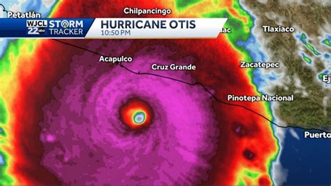 El Huracán Otis Sube A Categoría 5 Impactará En Guerrero Esta Noche