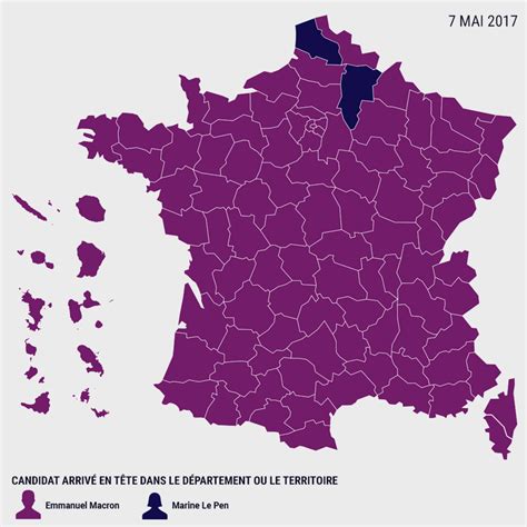 French election results map: Votes for Macron and Le Pen | Politics | News | Express.co.uk