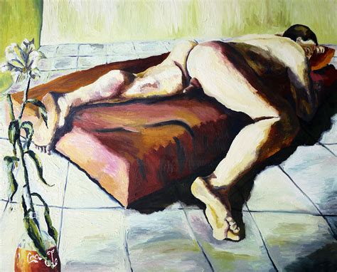 Nude Man Paintings Gay Art Homosexual Pa Painting By Raphael Perez