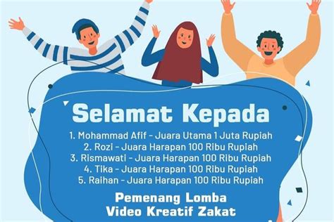 Alhamdulillah Mahasiswa KPI UIN Bandung Raih Juara Lomba Video