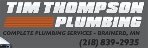 Tim Thompson Plumbing Heating Reviews Brainerd Mn Angi