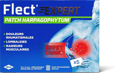 Flect Expert Patch Harpagophytum Effet Chaud Imm Diat Apaise