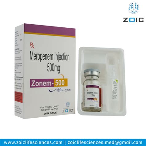 Meropenem 500mg Injection Price Manufacturer Franchise