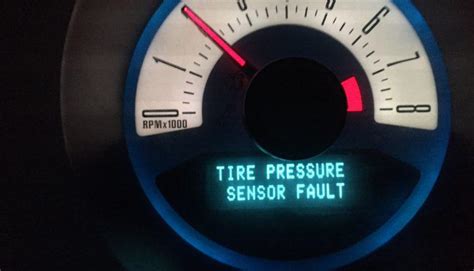 2012 Ford Escape Tire Pressure Sensor Fault Reset