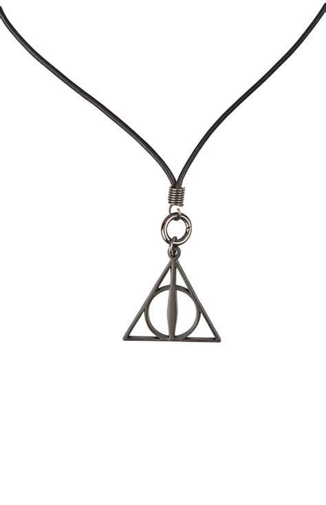 Deathly Hallows™ Cord Necklace | UNIVERSAL ORLANDO