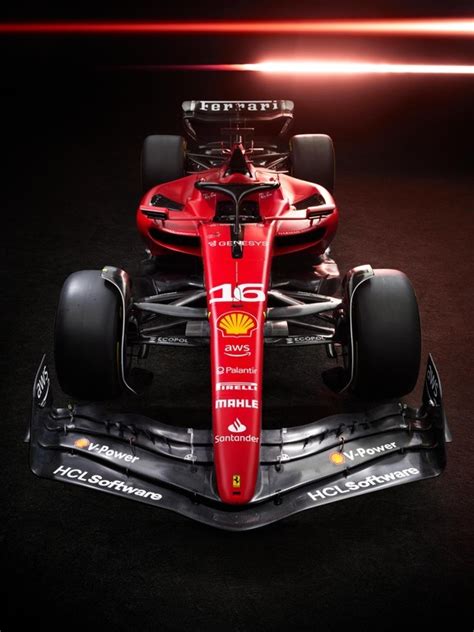 Ferrari Presenta El SF 23 El Nuevo Auto Para Carlos Sainz Y Charles