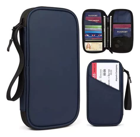 Porta Pasaporte Documentos Funda Protectora Viaje Con Rfid Meses Sin