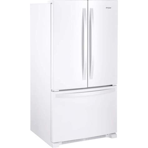 Best Buy Whirlpool 20 Cu Ft French Door Refrigerator With Counter