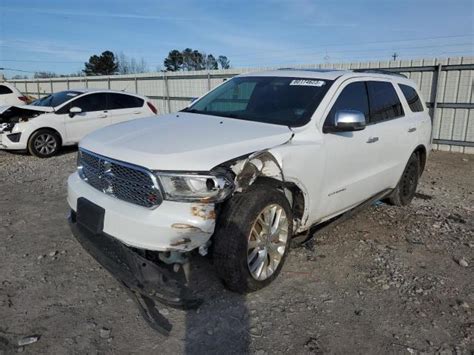 2014 Dodge Durango Citadel For Sale Al Montgomery Thu Feb 08 2024 Used And Repairable