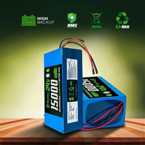 Mah Ashva Volt Rechargeable Lithium Ion Battery For Solar