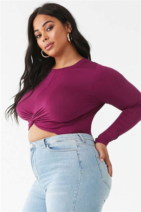 Plus Size Twist Front Cutout Bodysuit Forever 21 Latest Trends