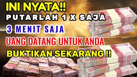 Sudah Giliran Anda Ini Janji Allah Putar Menit Saja Uang Miliaran