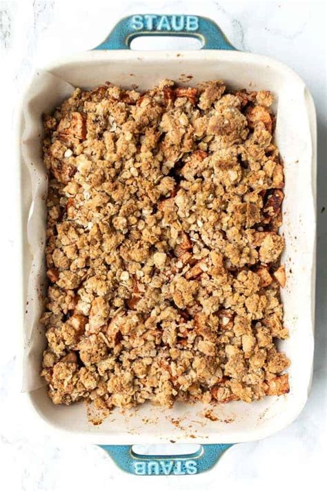 Healthy Apple Crumble Bars Recipe Simply Quinoa