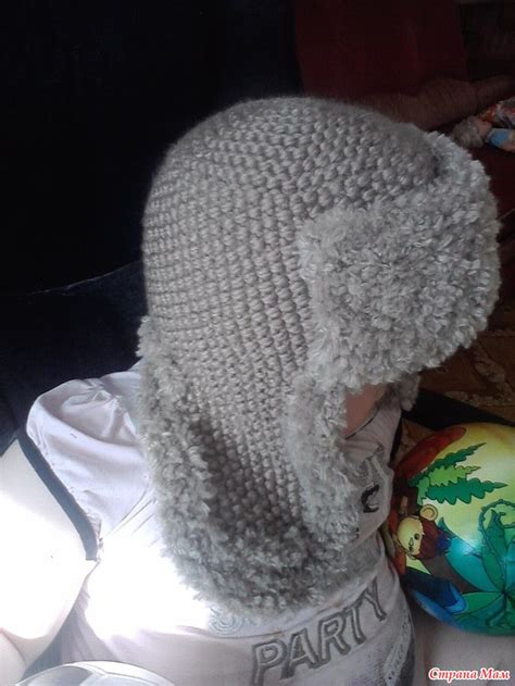 ШАПКА_УШАНКА - Вязание - Страна Мам