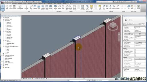 Revit Tutorials Wall Sweeps Youtube