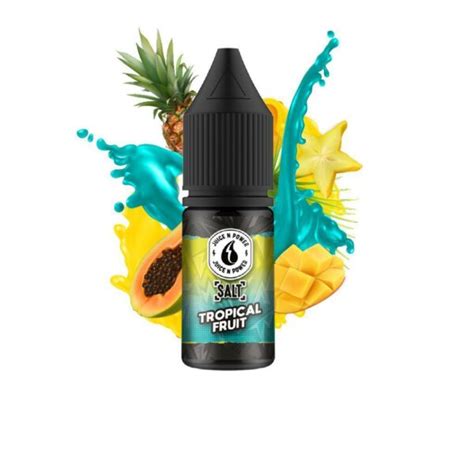 Tropical Fruit Nic Salt 10ml Juice N Power Pack Of 10 Uk Vape Store