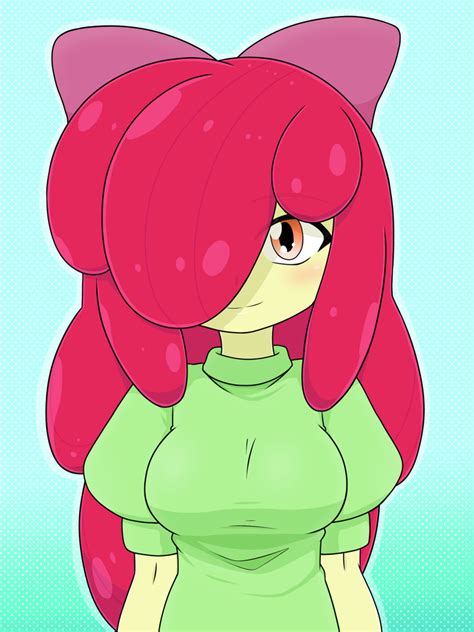 3057699 Safe Artist Batipin Apple Bloom Human Equestria Girls