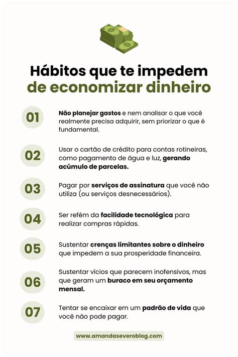 Descubra 8 hábitos que te impedem de economizar dinheiro em 2022