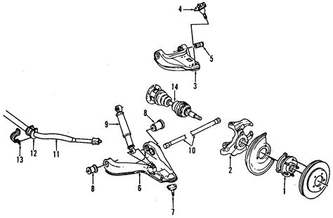 Chevy S10 4x4 Front Suspension Diagram