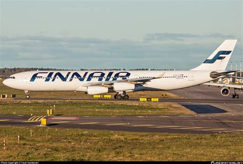 OH LQF Finnair Airbus A340 313 Photo By Pauli Hankonen ID 1325582