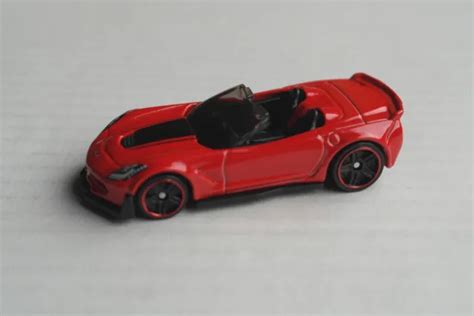 HOT WHEELS CHEVY Chevrolet Corvette C7 Z06 Convertible Red HW Red Red 3 55 PicClick UK